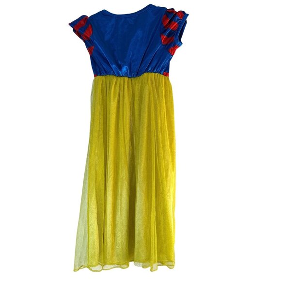 Disney Princess Toddler Girls Night Gown Snow White Blue/Yellow/Red Size 5T - Picture 2 of 6